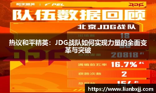 热议和平精英：JDG战队如何实现力量的全面变革与突破